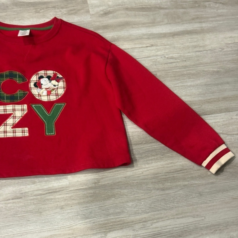Disney Red Cozy Kids Sweatshirt‎ - Picture 7 of 7